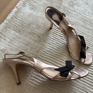 Chloe Beige and Black Heels